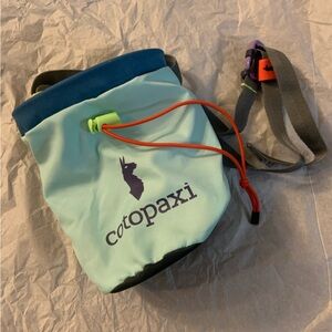 Cotopaxi rock climbing chalk bag used once